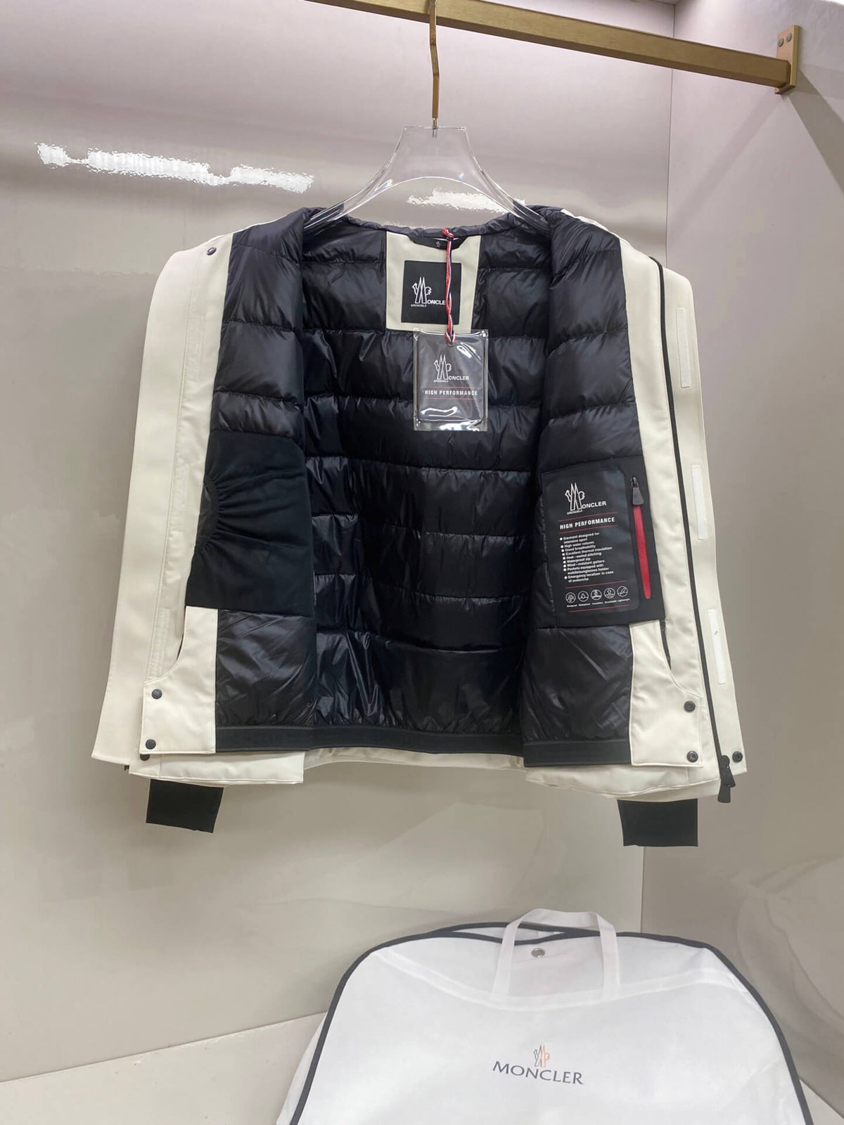 Moncler Off-white Grenoble Ski Jacket