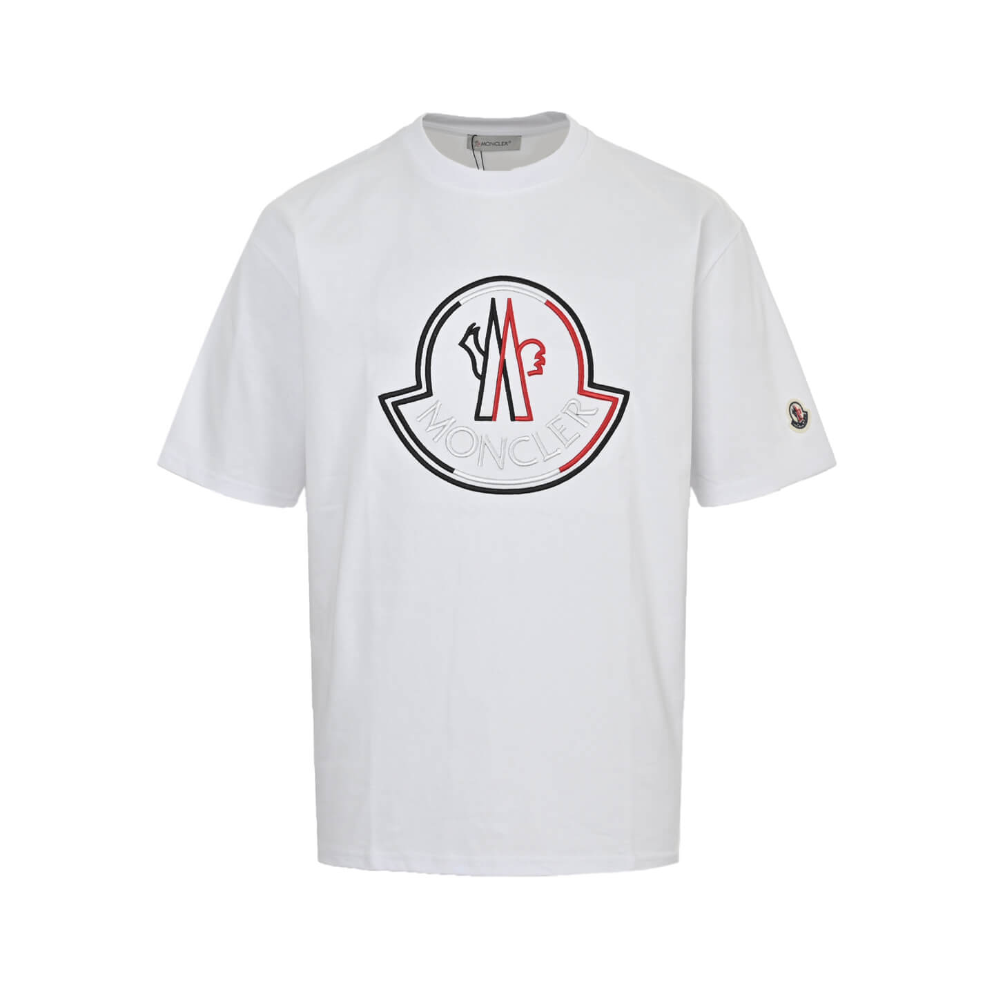 Moncler Shirt Logo Bordado Color Black