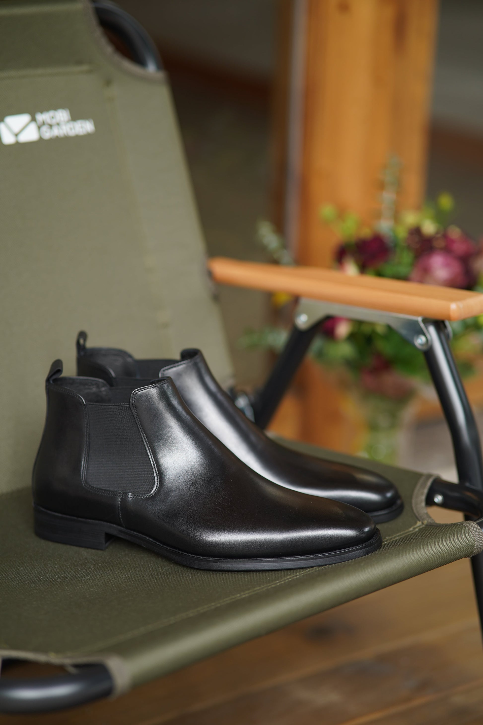 Classic Black Chelsea Boots Refined Men's Leather Footwear HolloMen Classic Black Chelsea Boots Refined Men's Leather Footwear HolloMen