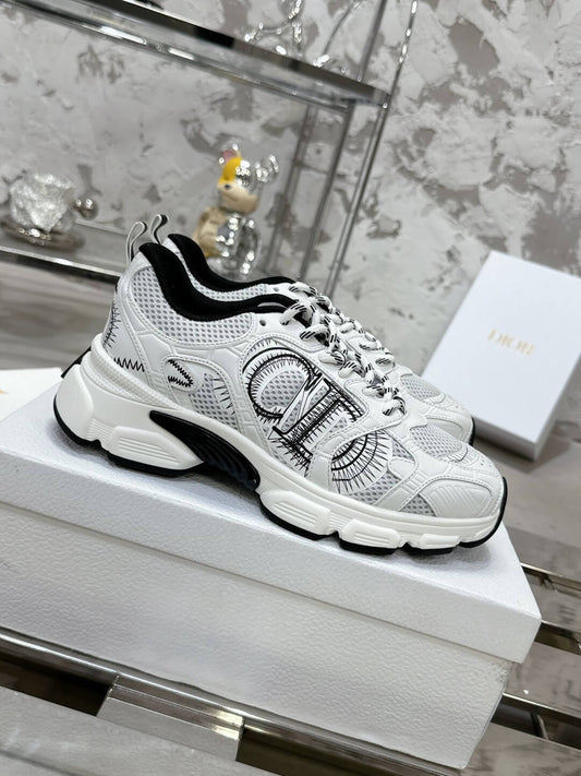 WOMENS DIOR CHRONO TRAINERS - WHITE