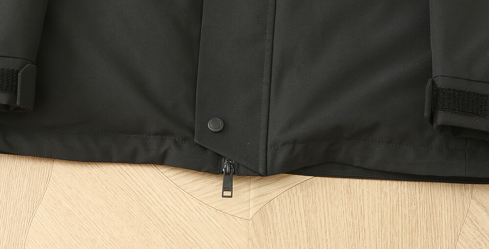 Zegna Black Sport Winter Ski Jacket
