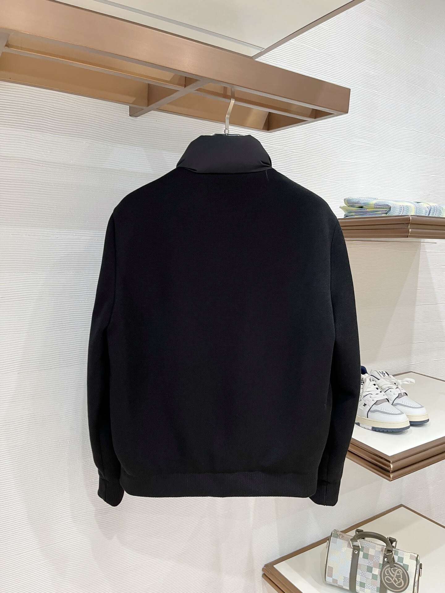 Zenga Ermenegildo Men's Down Jacket- Black