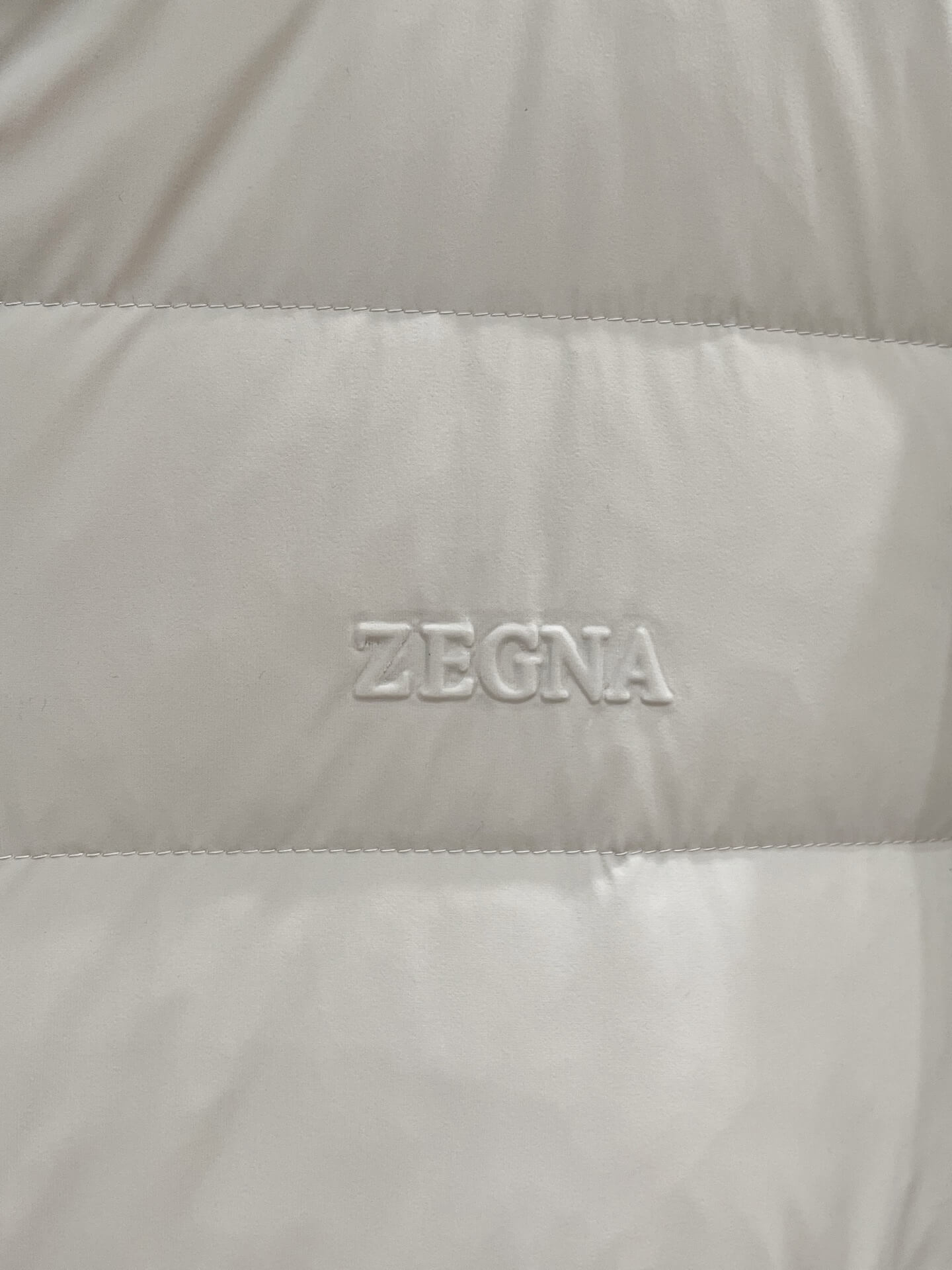 Zenga Ermenegildo Men's Down Jacket- Light Gray