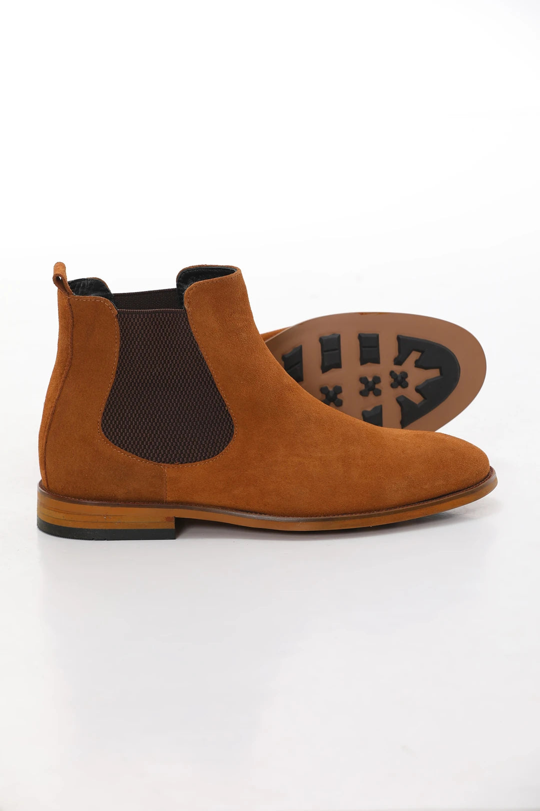 Cognac Brown Suede Chelsea Boots Mens Chelsea Boot Cognac Suede