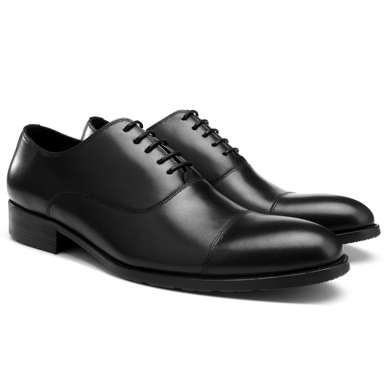 Versailles Cap Toe Oxford Black HolloMen versailles-cap-toe-oxford-black-hollomen