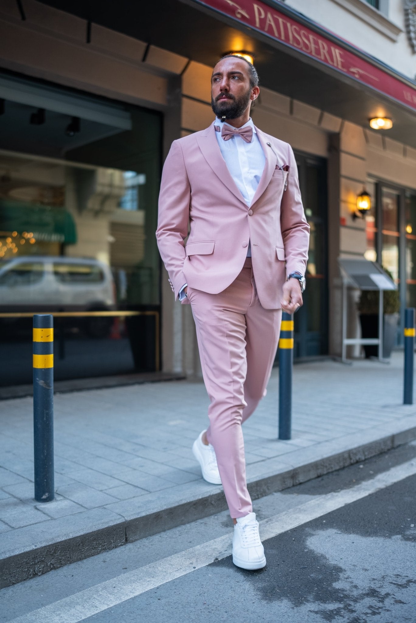 Pink Panache Tuxedo for Men - Perfect for Weddings Pink Panache Tuxedo for Men - Perfect for Weddings