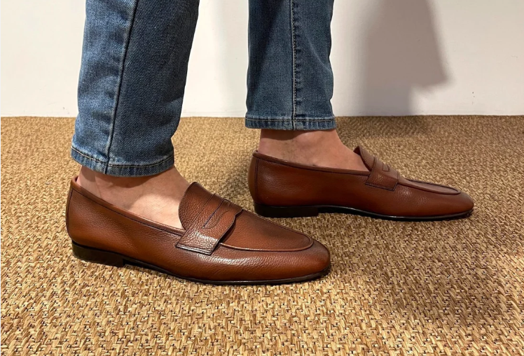 Men's Flex Venetian Loafer - Black, Off-White, Dark Brown