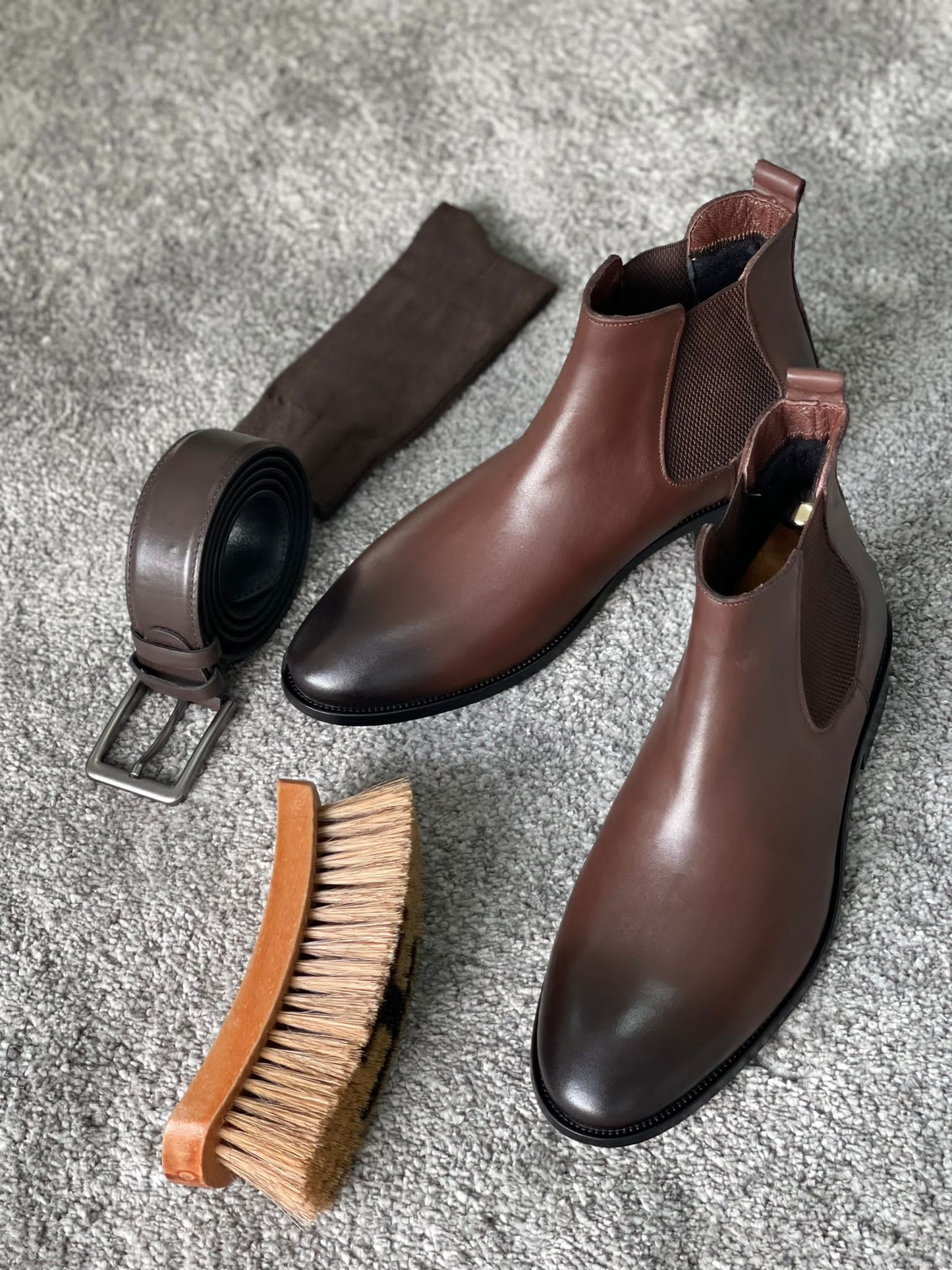 Banff Brown Chelsea Boots