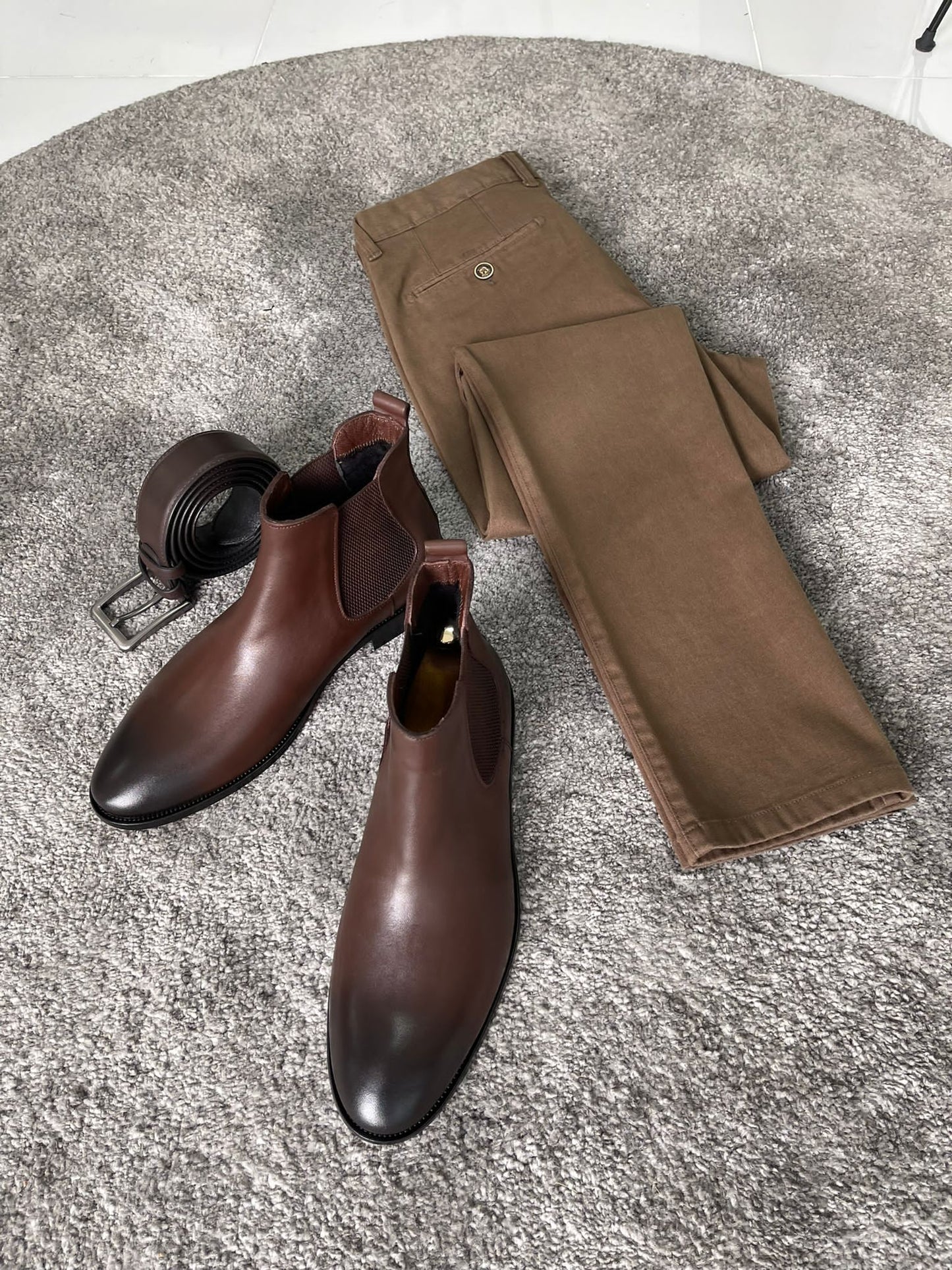 Banff Brown Chelsea Boots