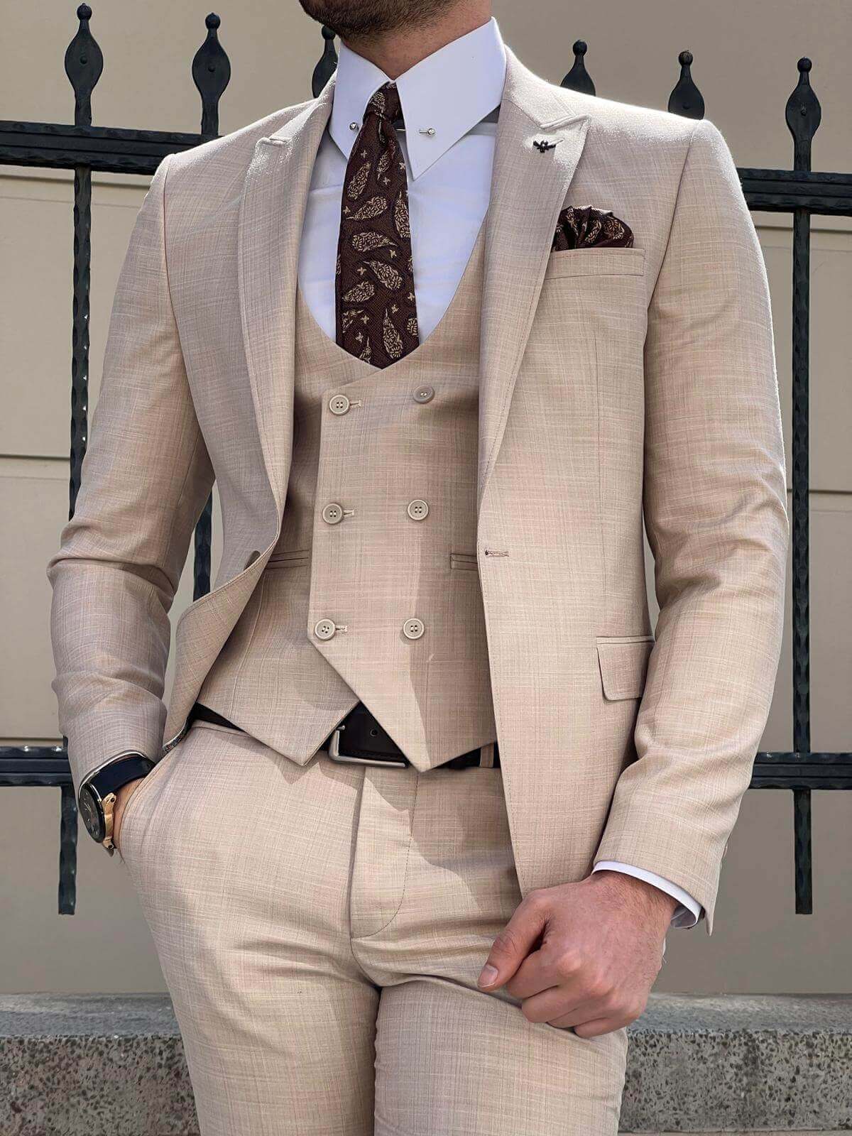 Men's 3 Piece Suits | Suits with Waistcoats | Moss