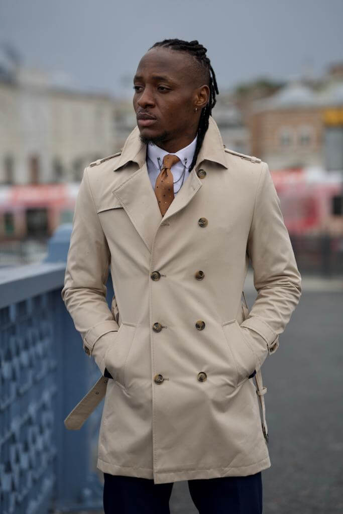 Mid Length Burberry Kensington Uomo Burberry Kensington Trench