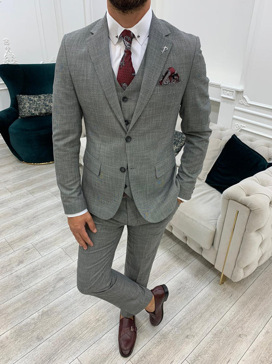 I-Berge Grey Suit