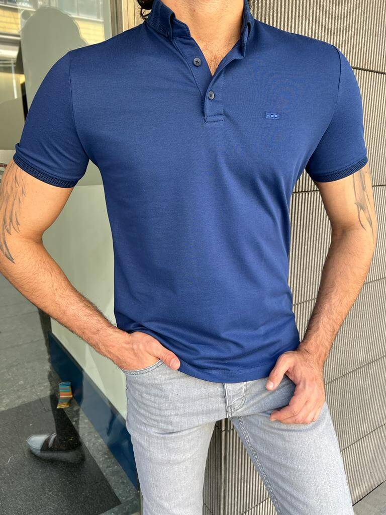 Blue Polo T-Shirt
