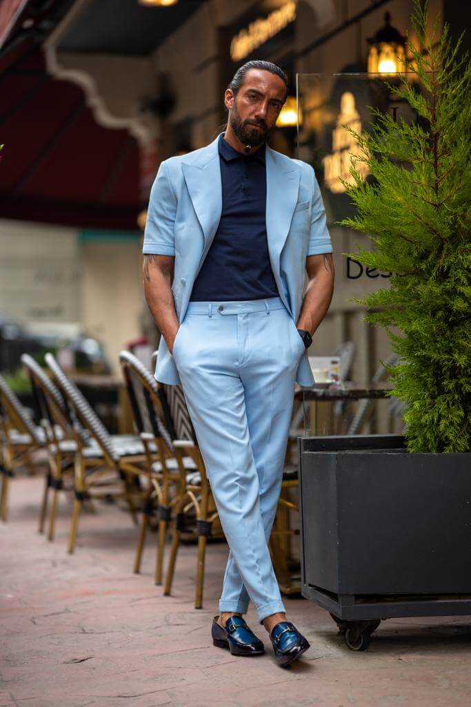 Mood Setter Print Short Sleeve Suit main image 1