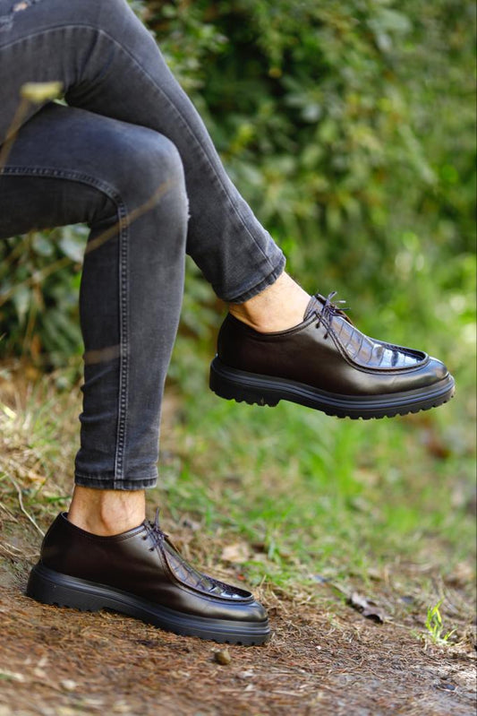 I-Dark Brown Oxford Shoe