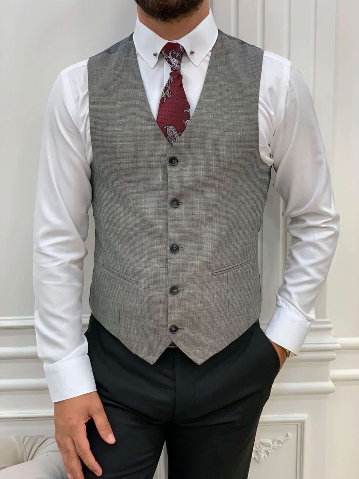 Black Suit Vests & Tuxedo Vests | Gentleman's Guru