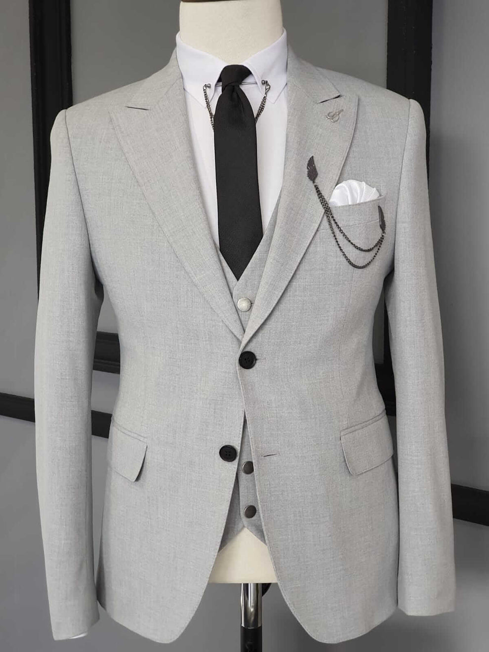 Fatih Bistrech Gray Suit – HolloMen