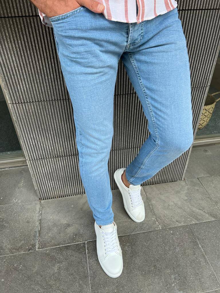 Синие джинсы