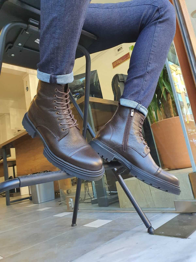 Helon Eva Sole Leather Boots