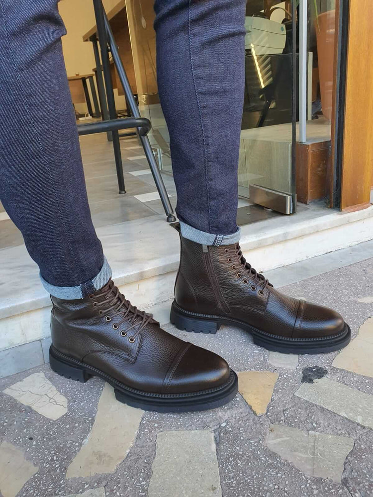 Helon Eva Sole Leather Boots