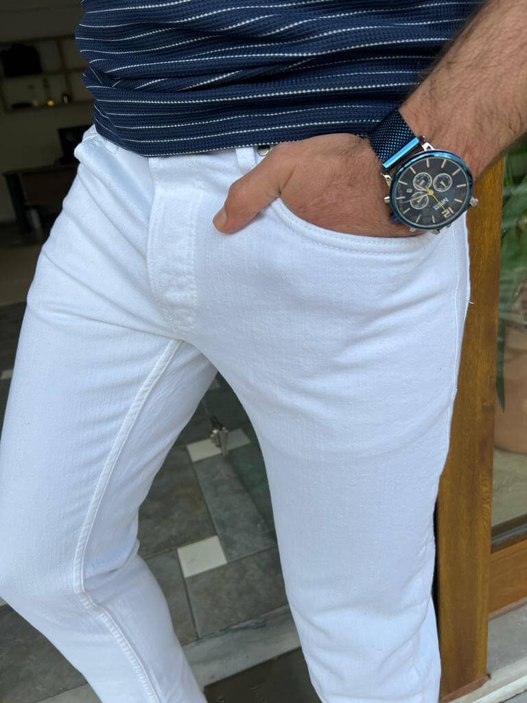 Hollo White Jeans