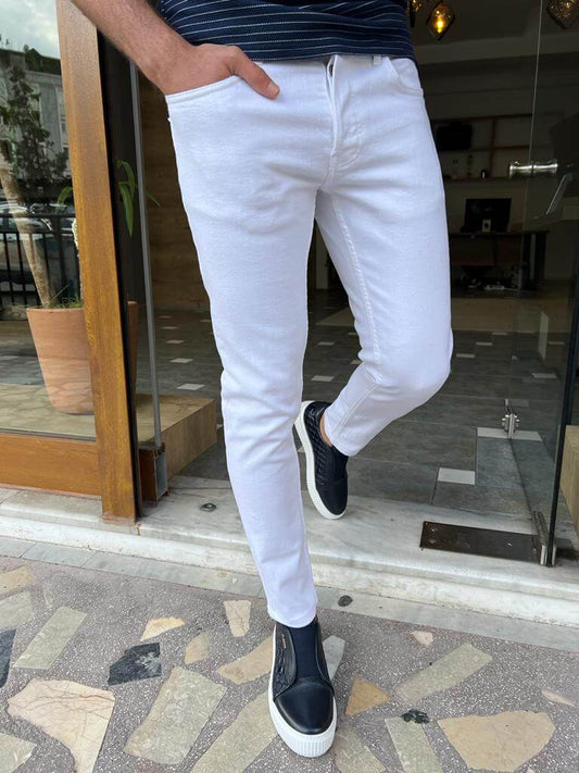 Hollo Jeans Blanc