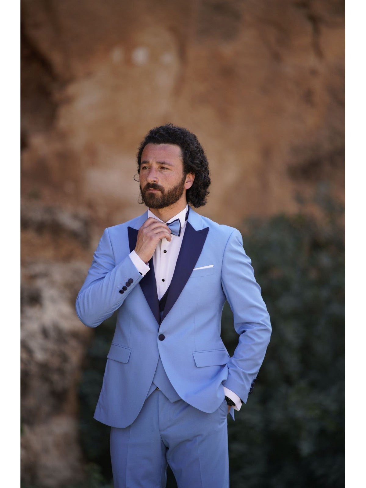 Premium Classic Dark Blue Three Piece Tuxedo Suit for Men Classic Wedding &  Formal Attire Men-tailored Fit, the Rising Sun Store, Vardo - Etsy