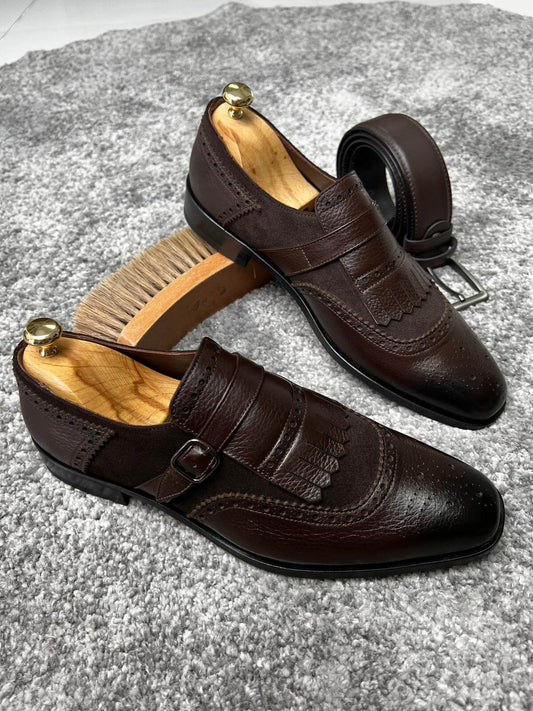 Коричневе класичне взуття Kenk