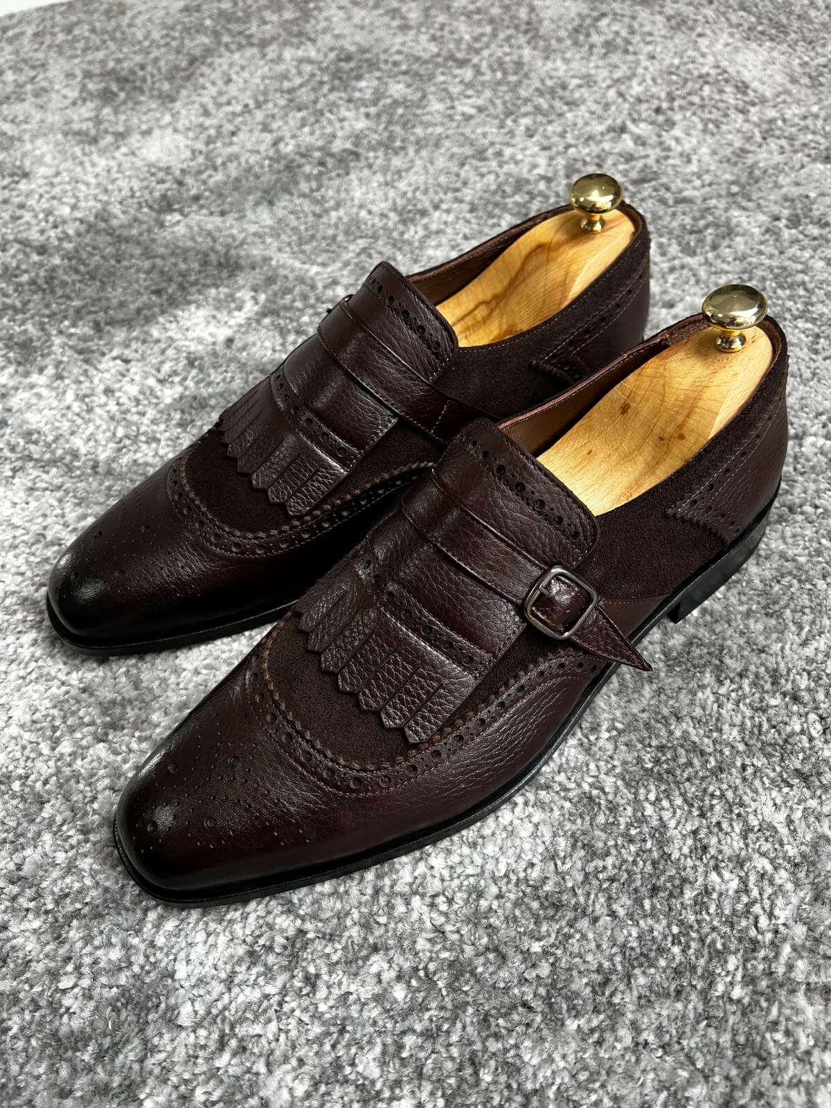 Классические коричневые туфли Kenk