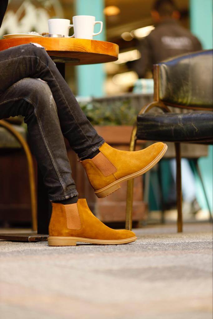 Mustard coloured boots Clearance