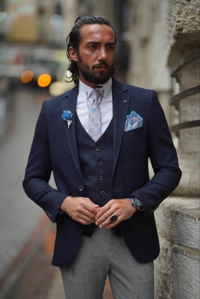 blue dress jacket Men's Royal Blue Suit Jacket, 52 XLong, Modern Fit