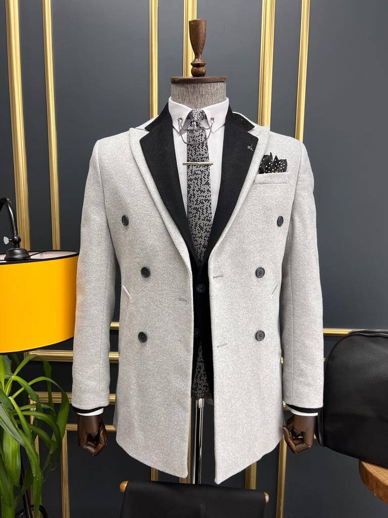 Nyon Gray Cachet Coat - The perfect blend of comfort and elegance