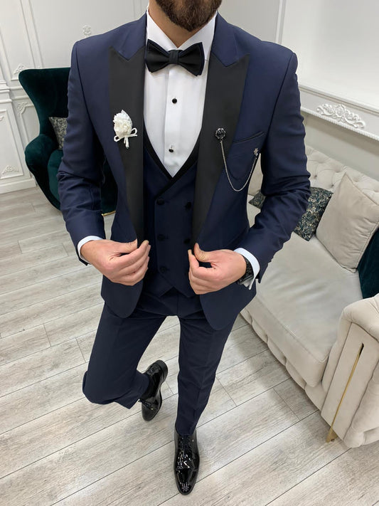 Navy Blue Tuxedo for Special Occasions