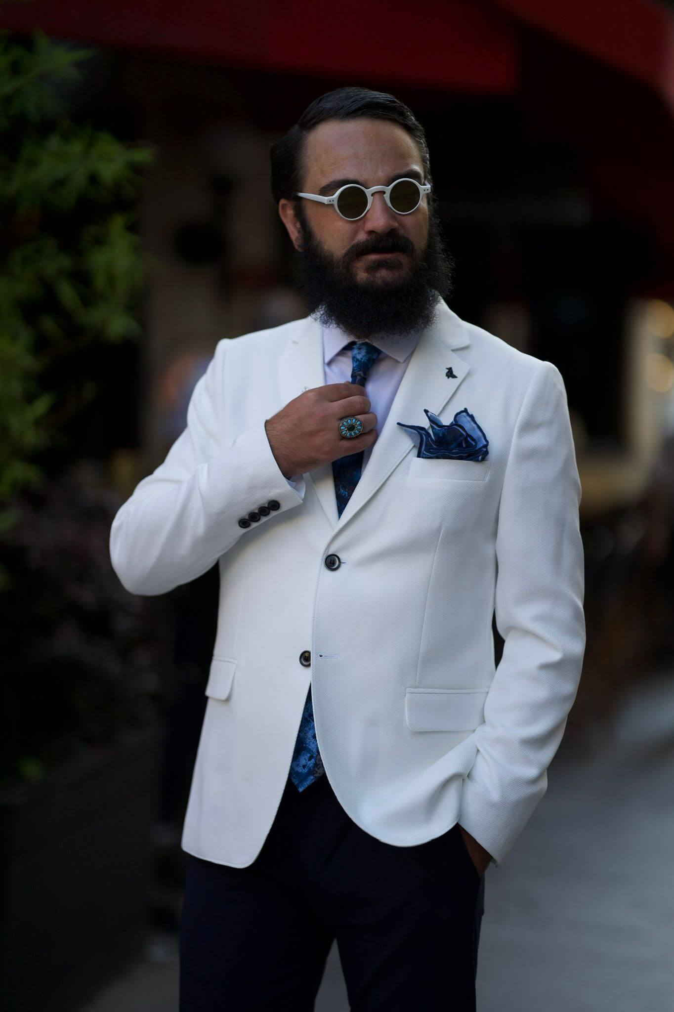 Versatile Paris white jacket