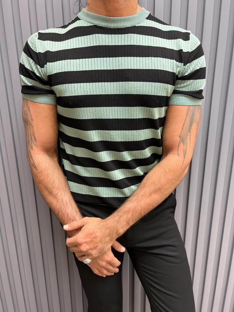 Striped Mint T-Shirt