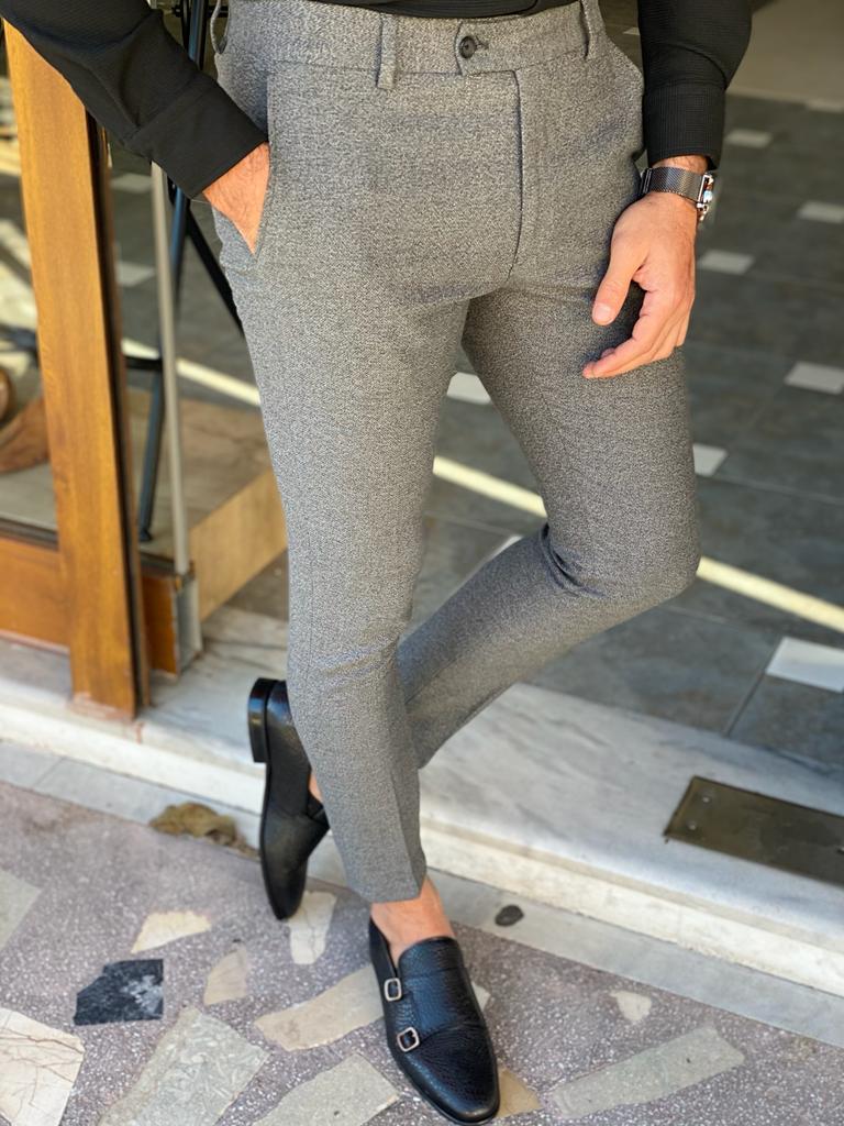  Winterfell Slim Fit Gray Pants for all seasons