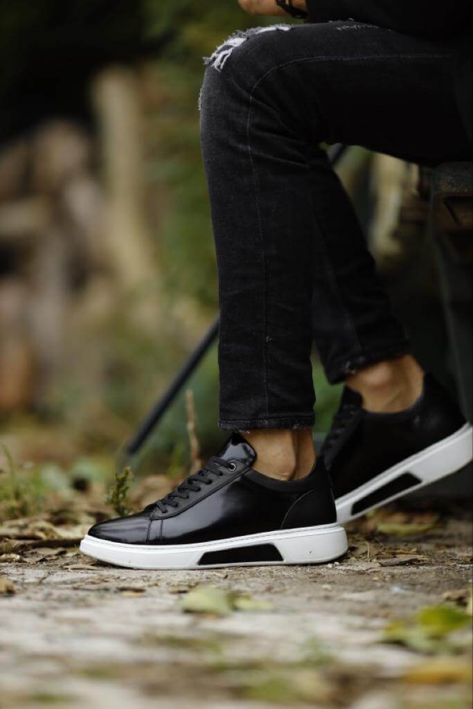 Zurich Casual Black Sneakers